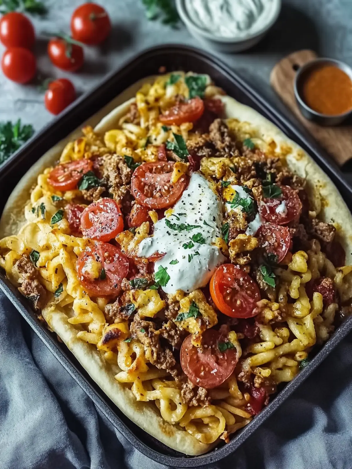 Leckeres Gyros Spätzle Blech für Einfachen Genuss zu Hause 5 Gyros Spätzle Blech