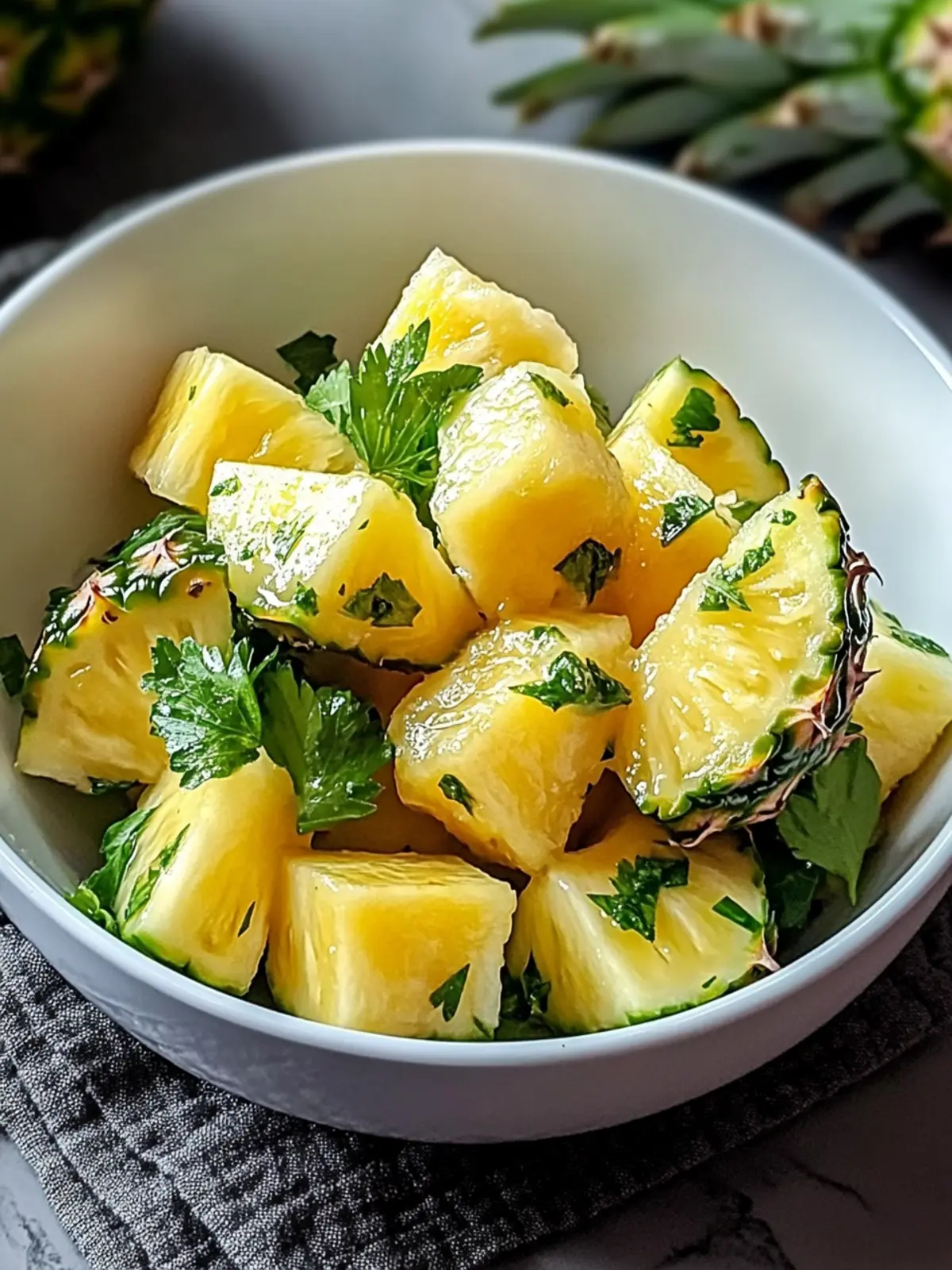 Erfrischender Ananas-Gurken-Salat für heiße Sommertage 5 Erfrischender Ananas-Gurken-Salat