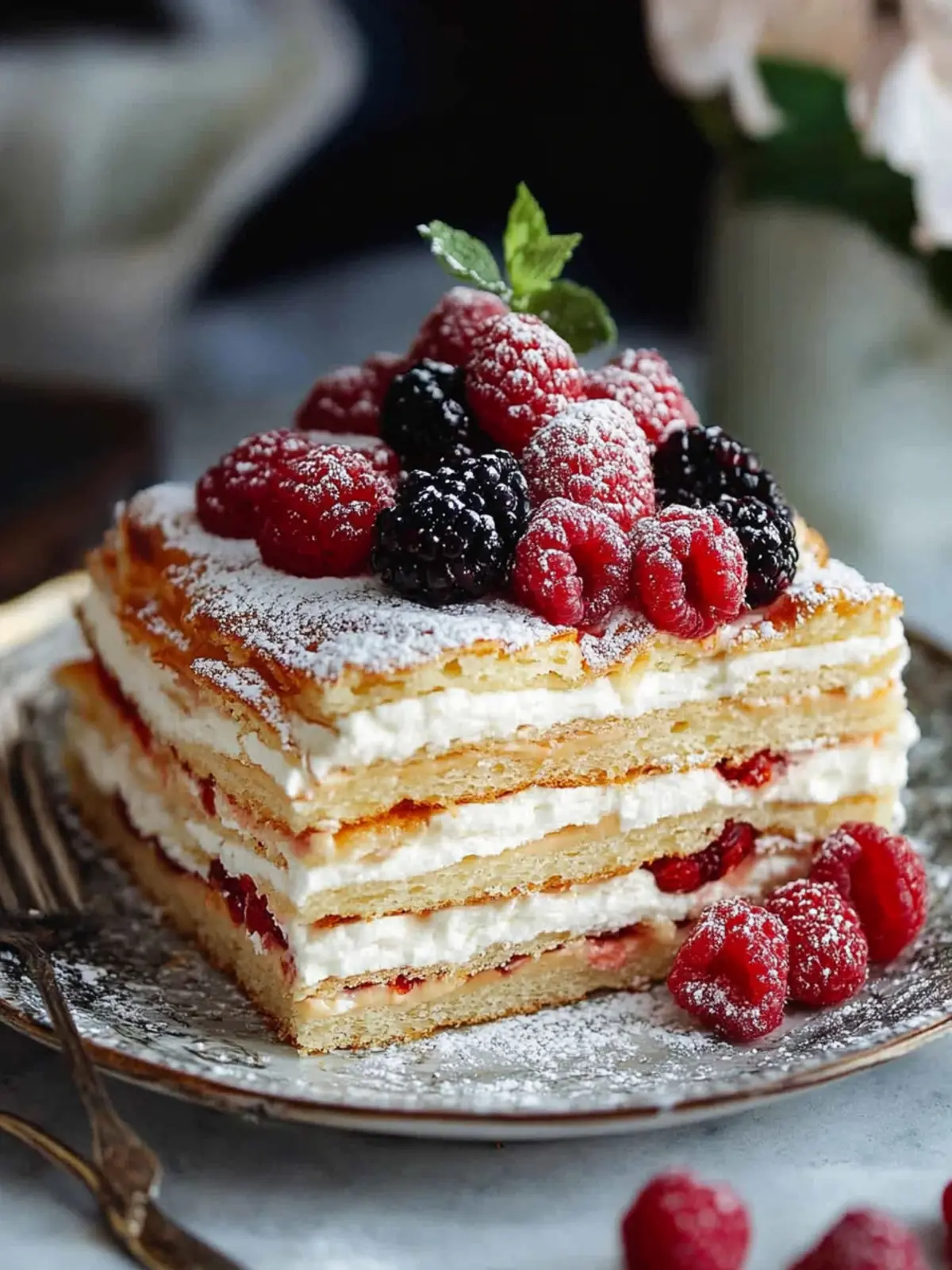 Einfache Napoleon Torte Schichten mit cremigem Genuss entdecken 5 Einfache Napoleon Torte Schichten
