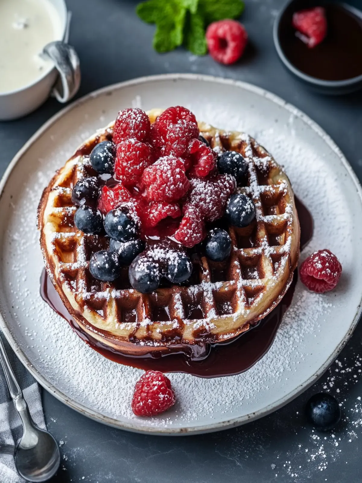 Waffeln mit Füllung und Schokoladenglasur: Genuss Pur 4 Waffeln mit Füllung und Schokoladenglasur