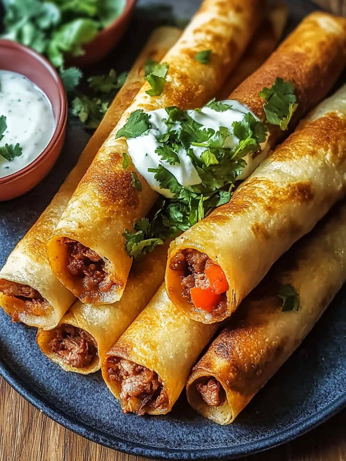 Rindfleisch-Taquitos: Einfach und Knusprig für den Snack-Hunger 5 Rindfleisch-Taquitos: Einfach und Knusprig genießen