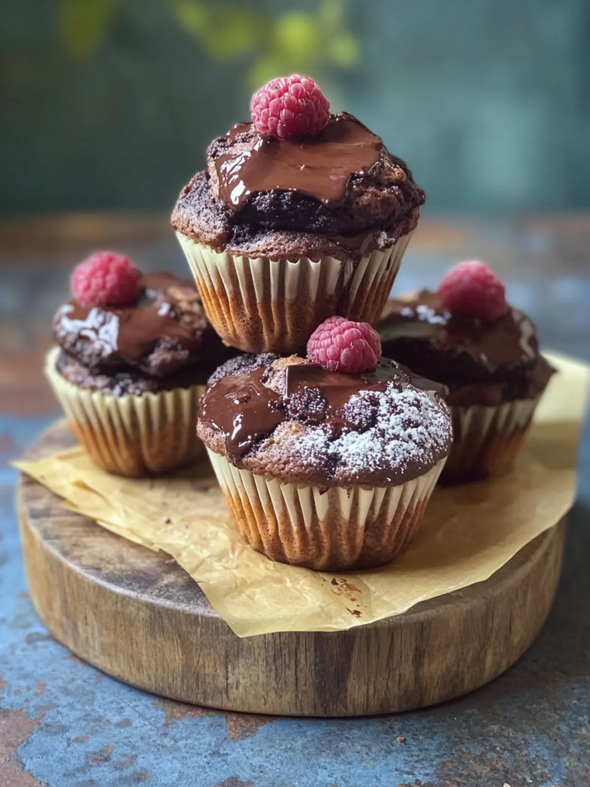 Dorf Schokoladen Muffins – Himmlische Leckerei mit Ganache 4 Dorf Schokoladen Muffins