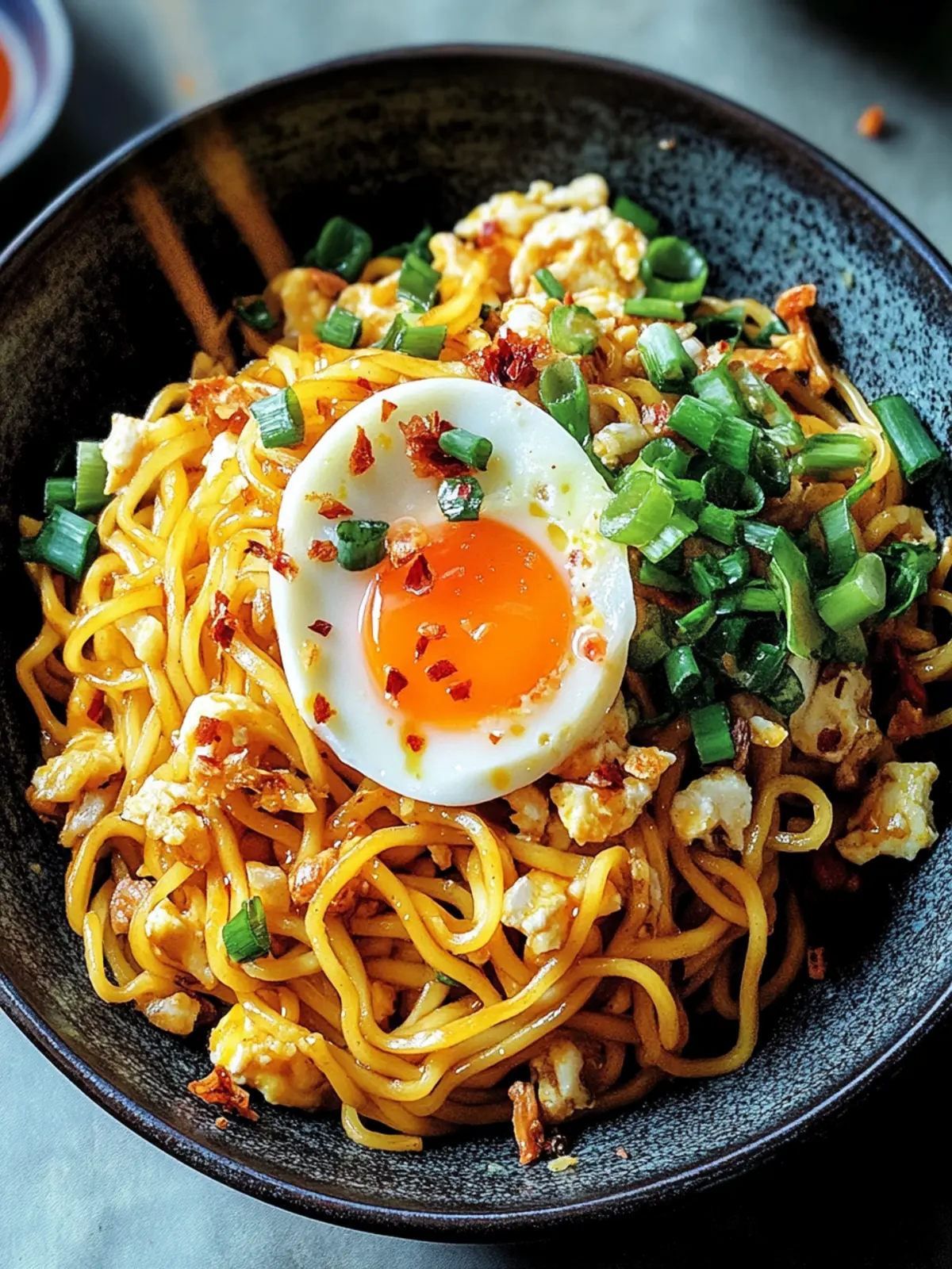 Leckere Chinesische gebratene Nudeln mit Ei für jeden Anlass 5 Chinesische gebratene Nudeln mit Ei