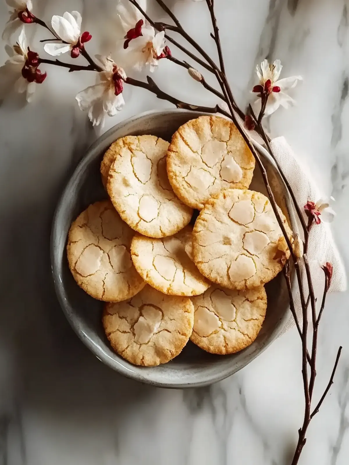 Crispy Mandeltuile-Kekse für den perfekten Kaffeegenuss 2 Mandeltuile-Kekse