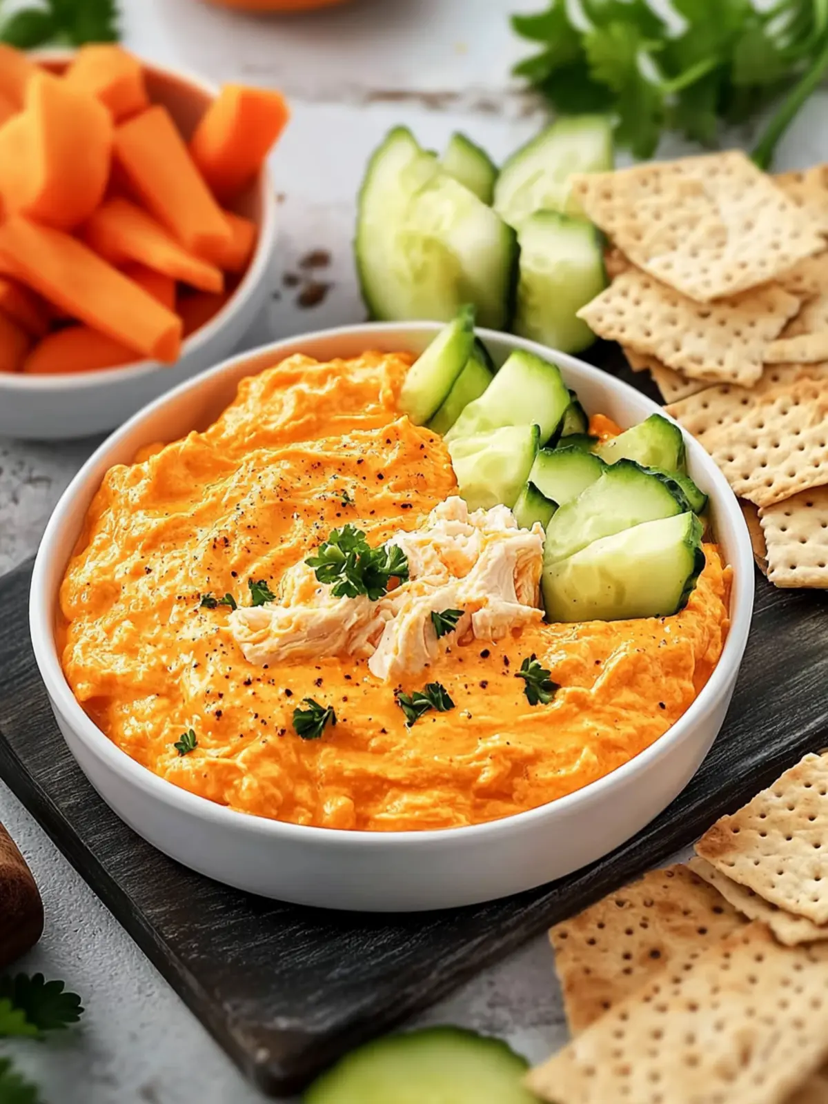 Einfache Buffalo Chicken Dip: 4 geniale Zubereitungsarten 2 Einfache Buffalo Chicken Dip