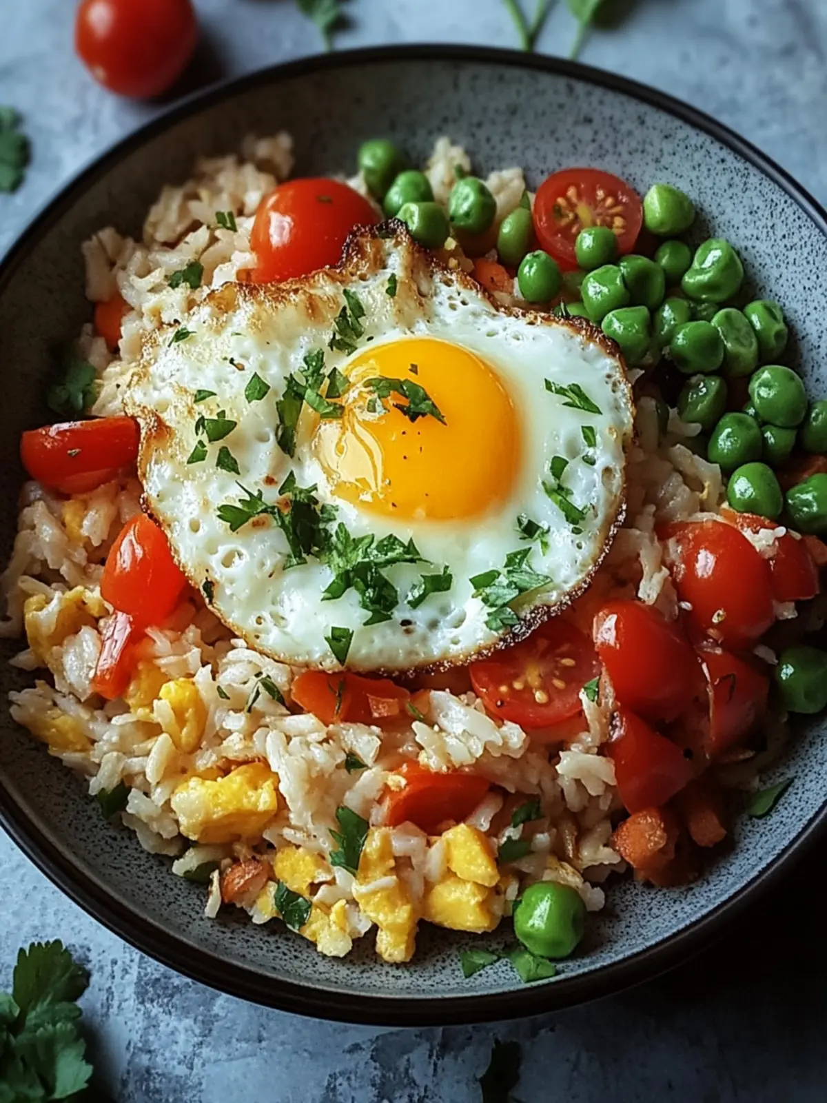 Bratreis mit Ei und Gemüse – Schnell und gesund genießen 5 Bratreis mit Ei und Gemüse