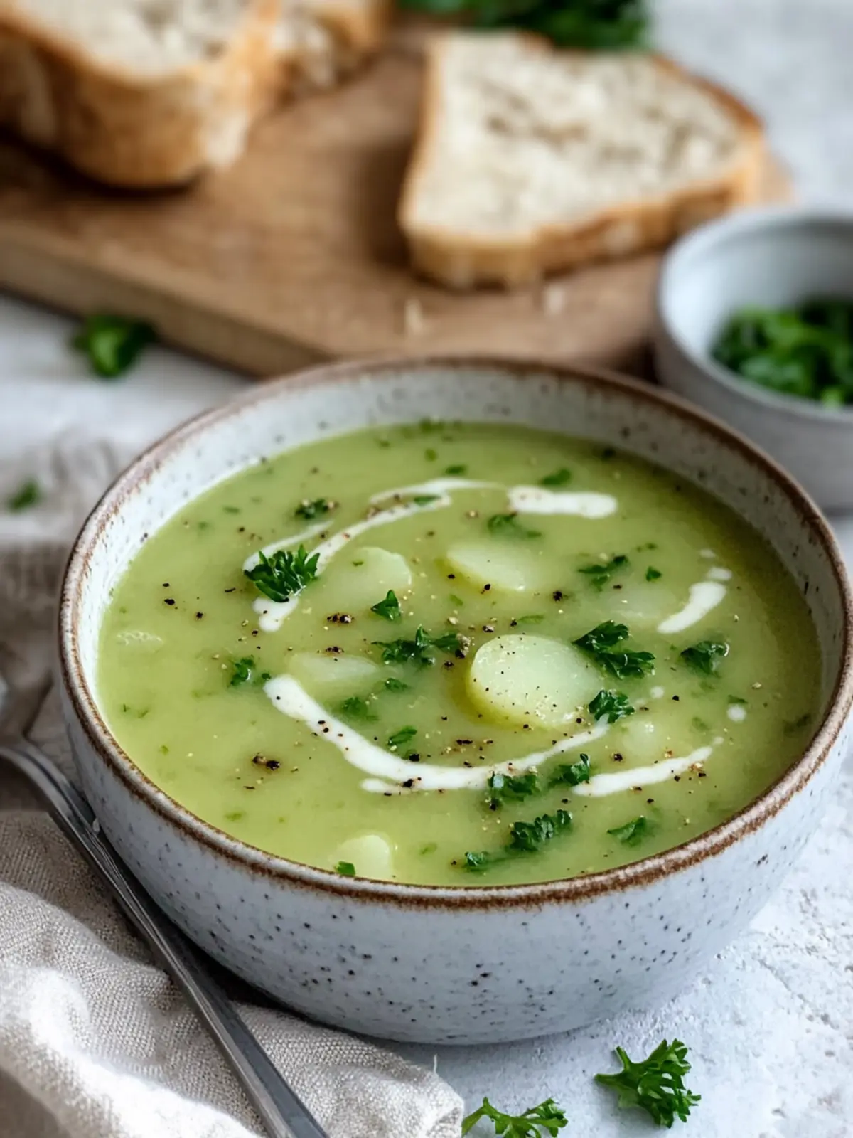 Cremige Brokkolisuppe mit Kartoffeln – Gesund und Schnell genießen 3 Brokkolisuppe mit Kartoffeln