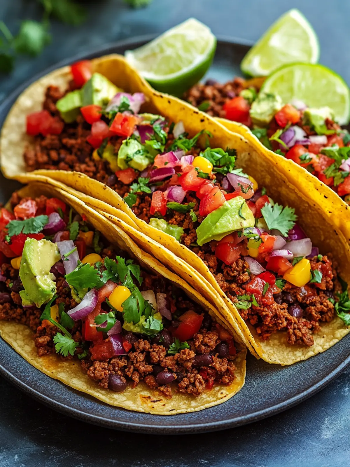 Mexikanische gewürzte Rinderhack-Tacos für jeden Anlass genießen 5 Mexikanische gewürzte Rinderhack-Tacos für jeden Anlass