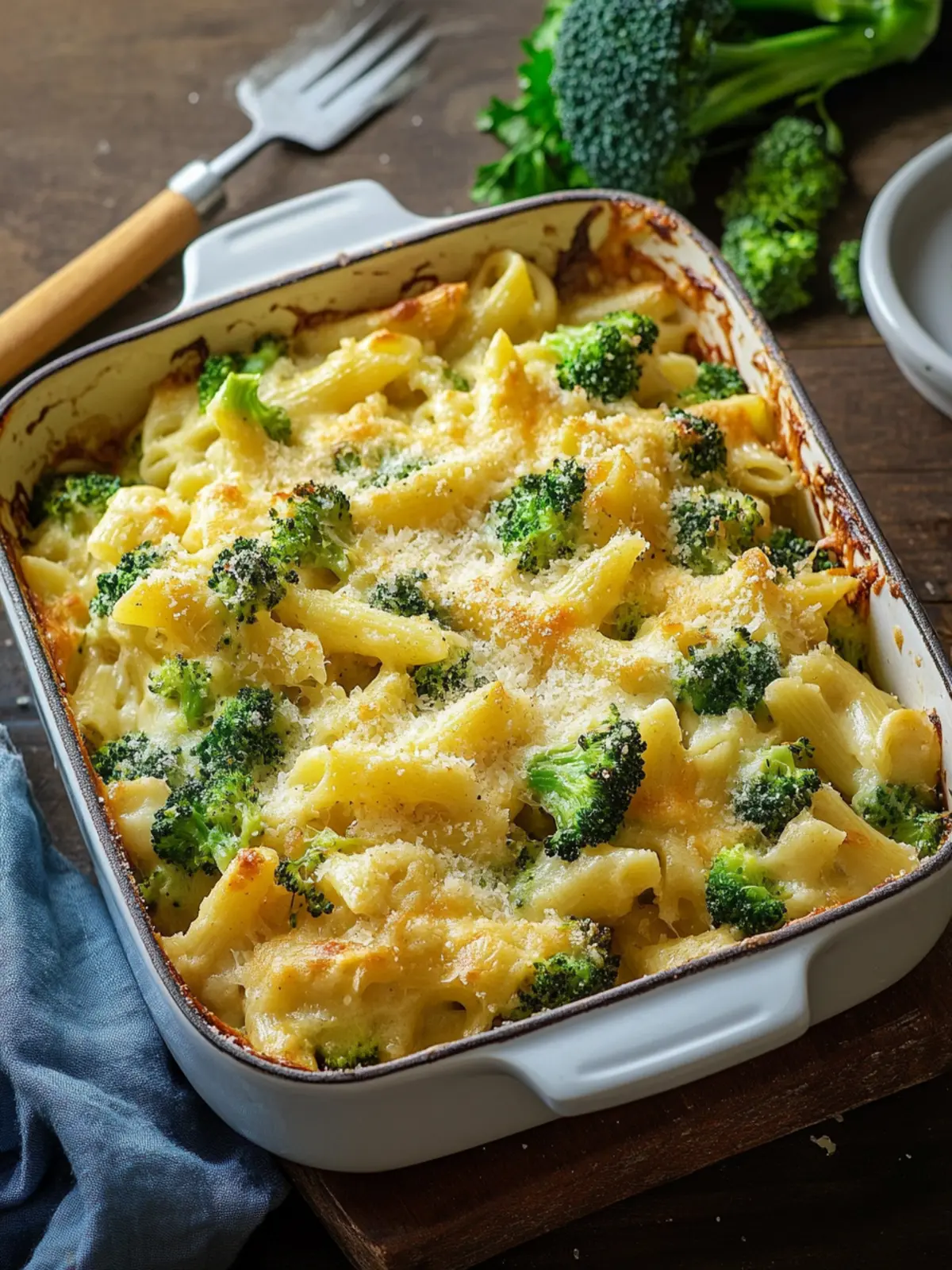 Nudelauflauf mit Brokkoli – cremig, einfach und richtig lecker