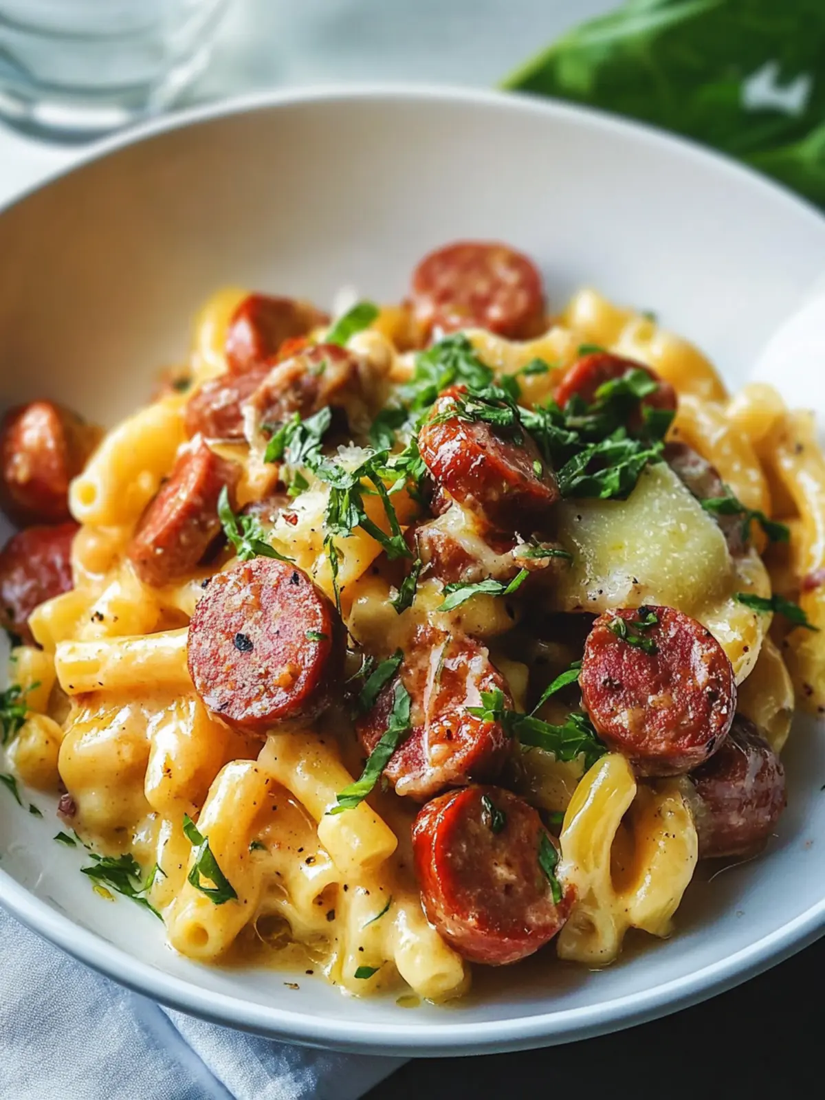 Einfache One Pot Rindfleisch Kielbasa Mac und Käse Liebe 5 Einfache One Pot Rindfleisch Kielbasa Mac und Käse Abendessen