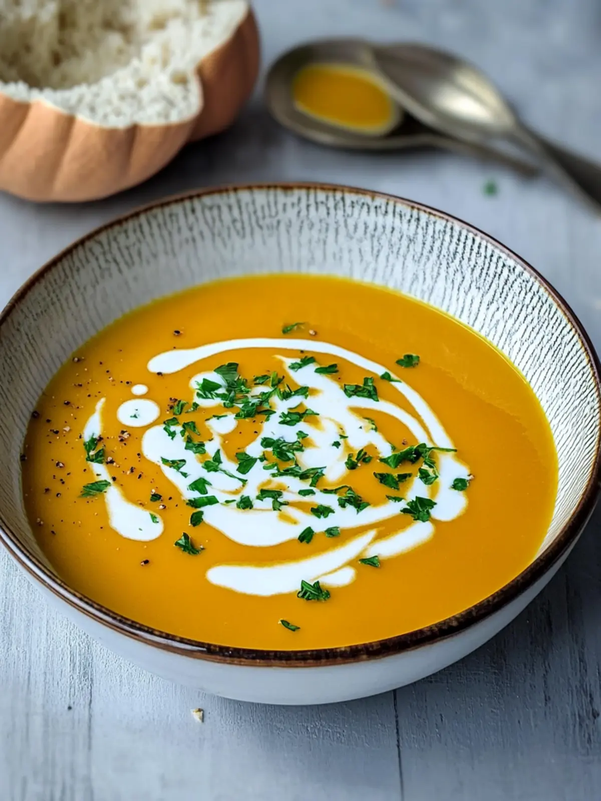 Butternut-Kürbis-Möhren-Suppe: Cremiger Genuss für kalte Tage 3 Butternut-Kürbis-Möhren-Suppe