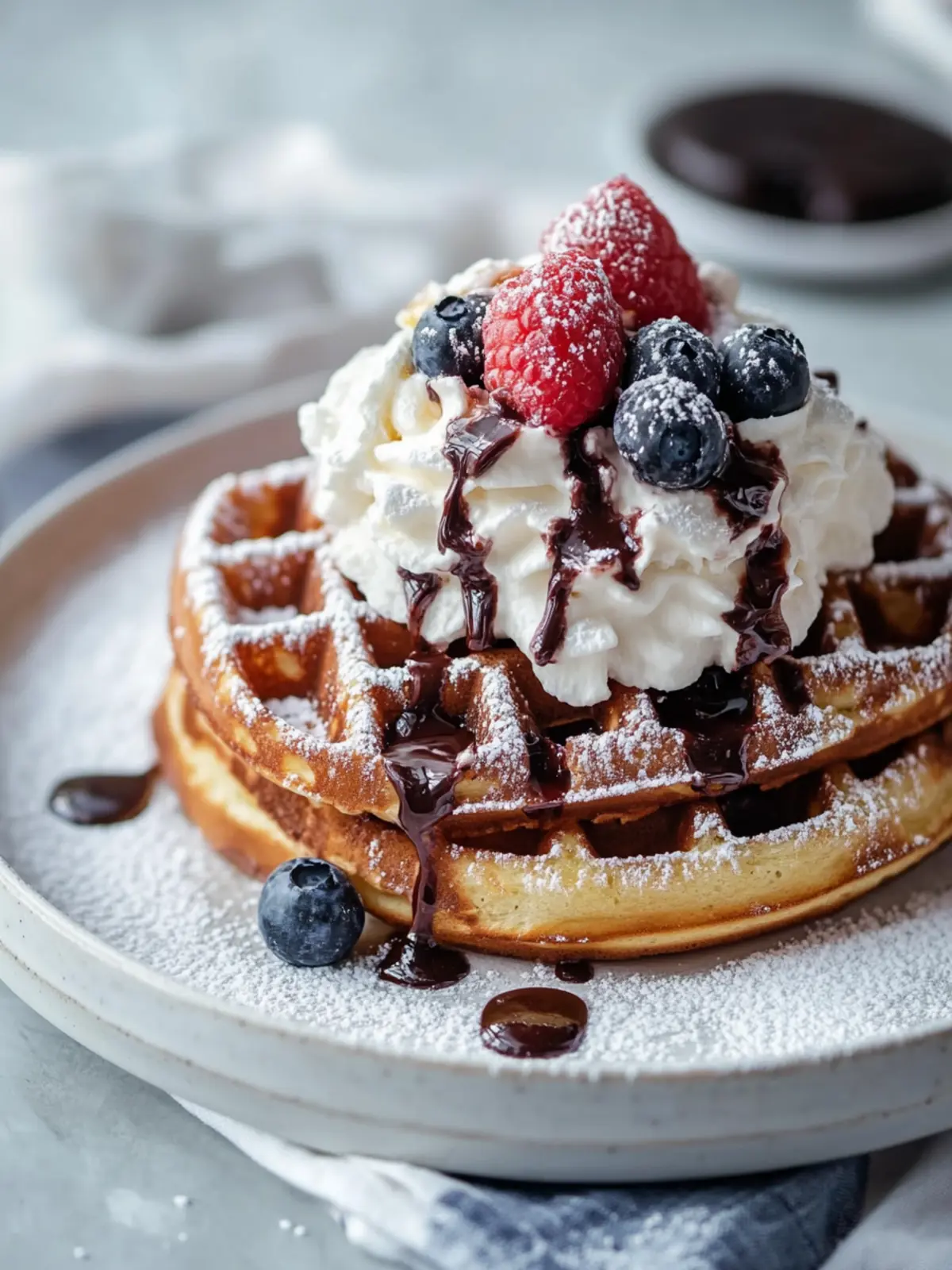 Waffeln mit Füllung und Schokoladenglasur: Genuss Pur 3 Waffeln mit Füllung und Schokoladenglasur