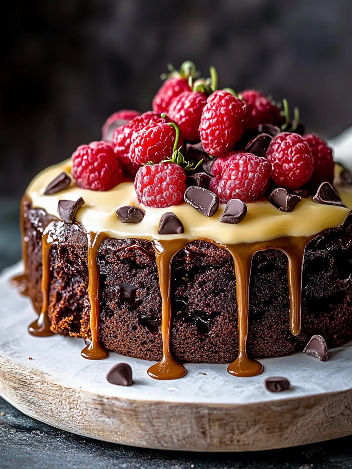 Schokoladenkaramell-Dumpcake