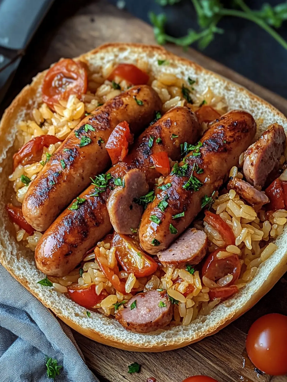 Wurst Reis Pfanne: Schnelles Rezept für herzhaften Genuss 2 Wurst Reis Pfanne