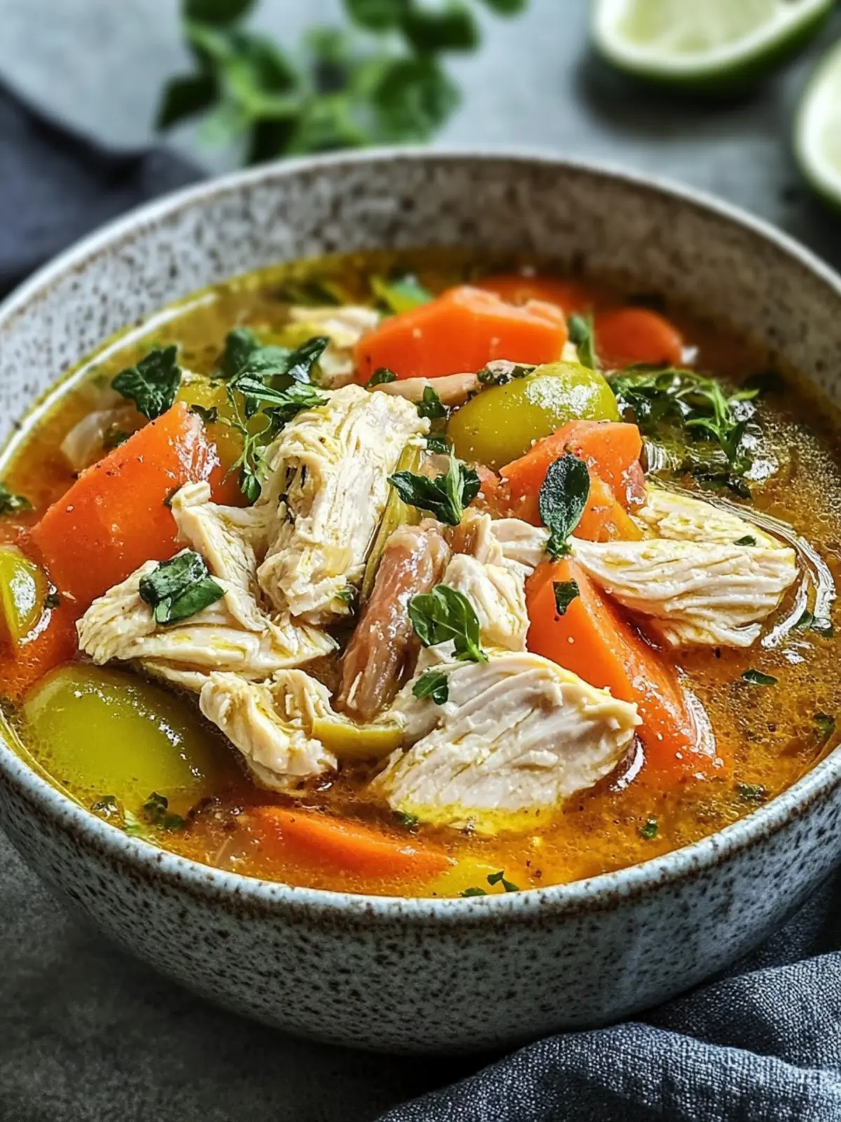 Gesunde Crockpot Gestationsdiabetes Hühner-Eintopf für dich! 3 Gesunde Crockpot Gestationsdiabetes Hühner-Eintopf Rezept