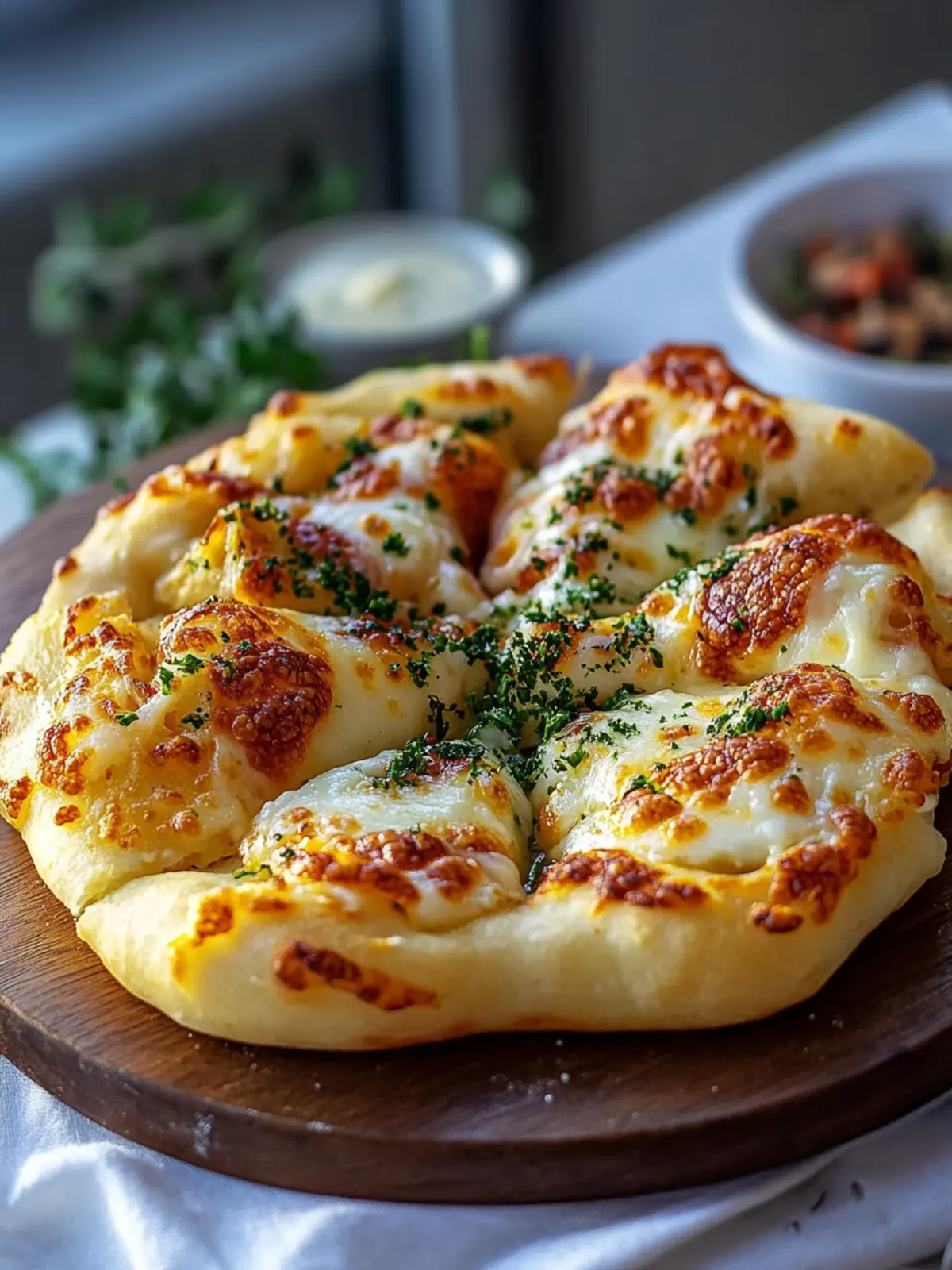 Crispy Luftfritteuse Pizza Käse Brot Twists für den Snack-Hunger 2 Crispy Luftfritteuse Pizza Käse Brot Twists