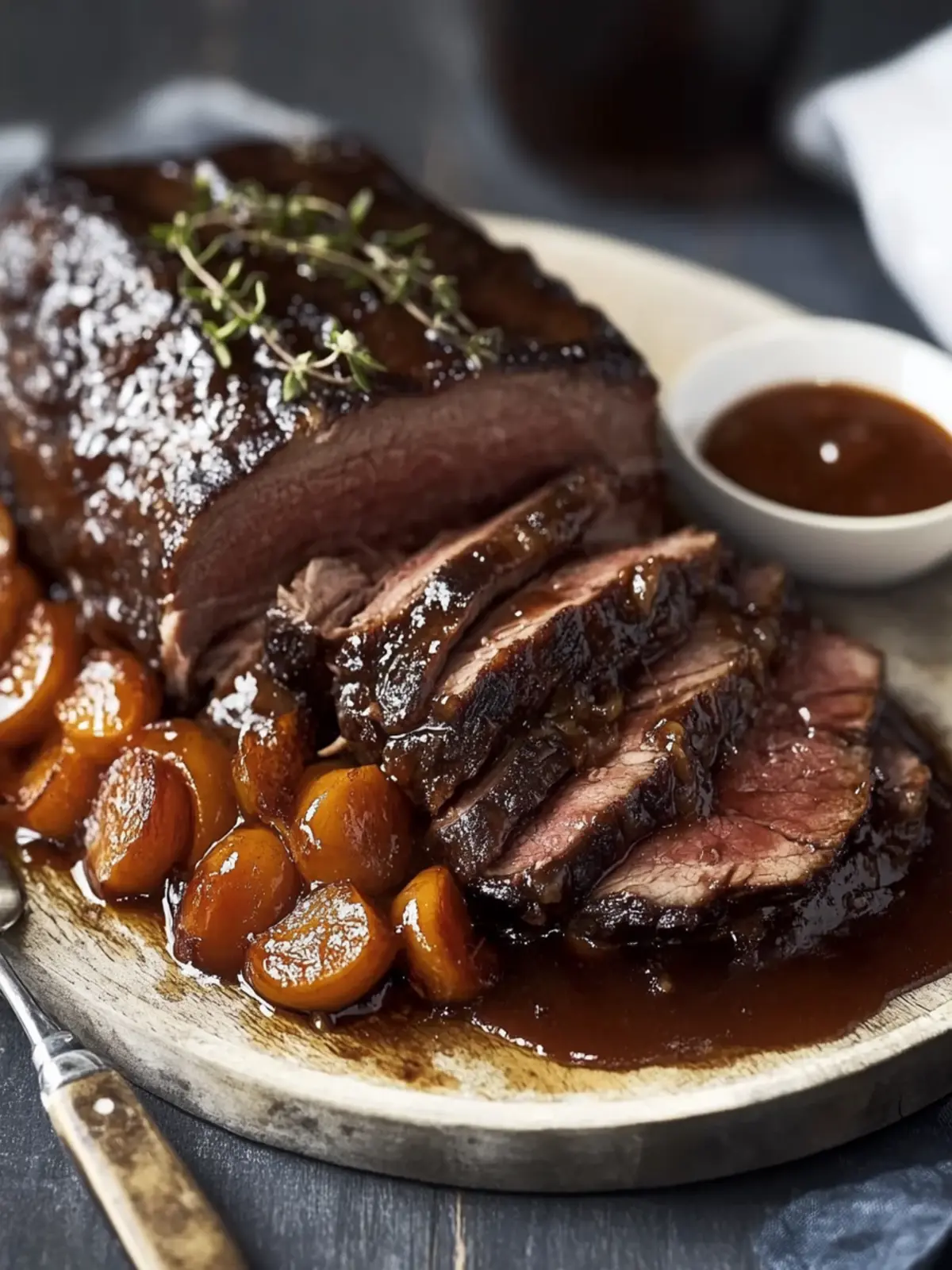 Sauerbraten klassisch mit Rindfleisch