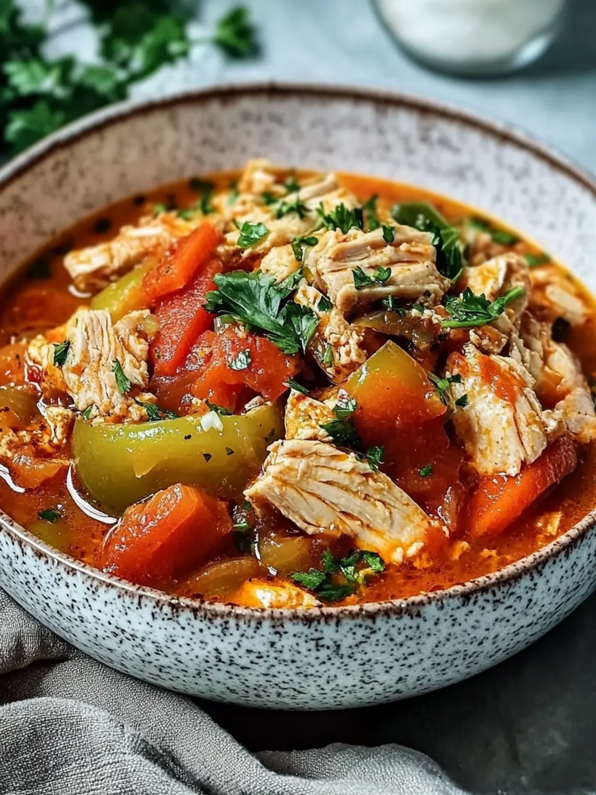 Gesunde Crockpot Gestationsdiabetes Hühner-Eintopf für dich! 2 Gesunde Crockpot Gestationsdiabetes Hühner-Eintopf Rezept