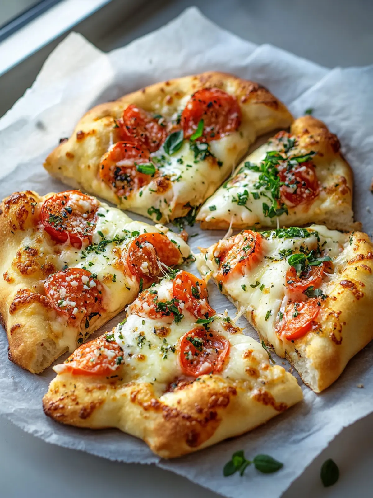 Crispy Luftfritteuse Pizza Käse Brot Twists für den Snack-Hunger 3 Crispy Luftfritteuse Pizza Käse Brot Twists