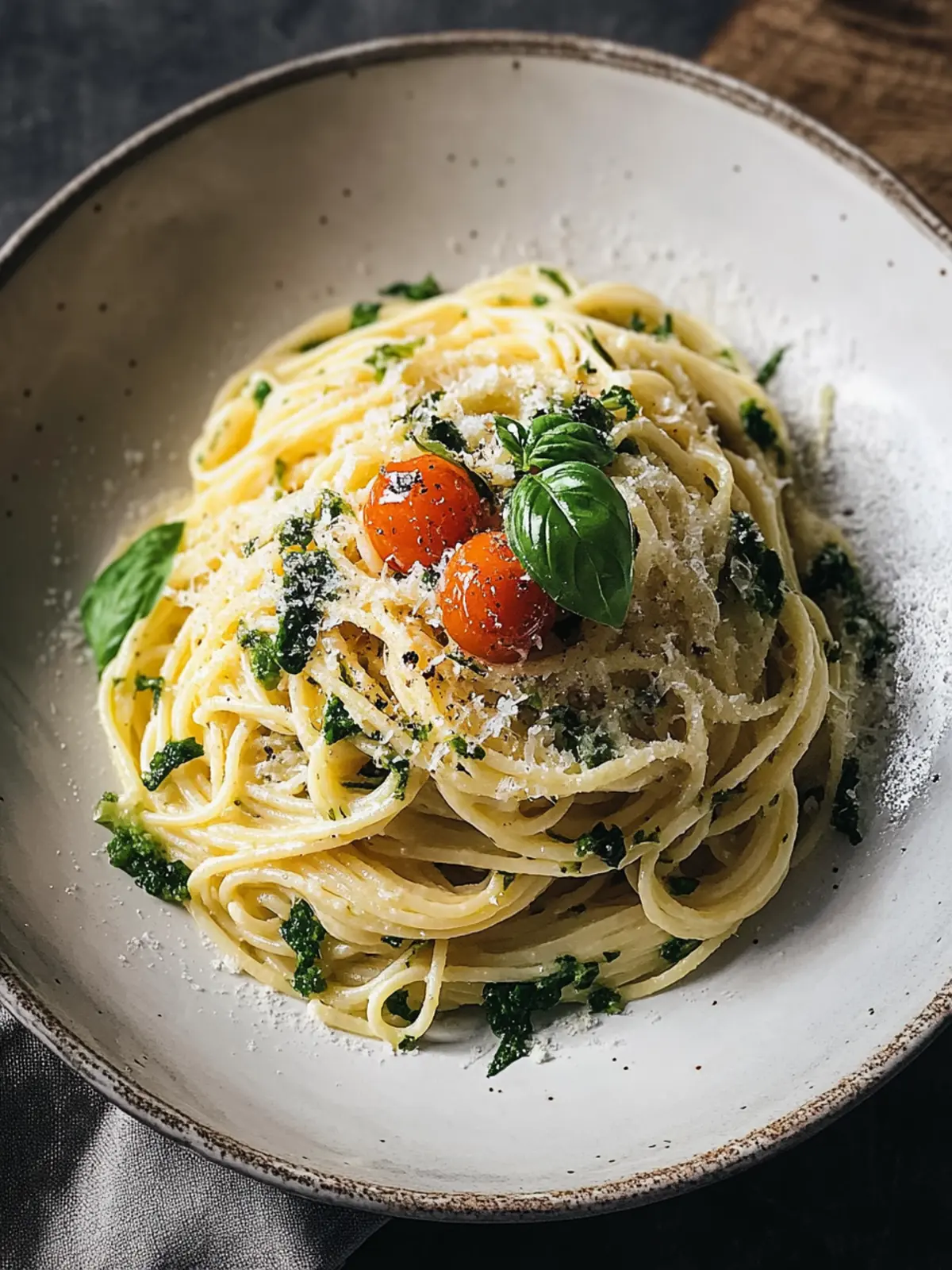 Spaghetti alla Nerano: Cremige Pasta mit Zucchini für jeden Tag 4 Spaghetti alla Nerano