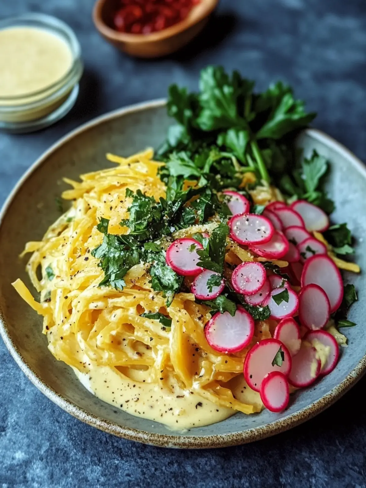 Unwiderstehlicher Sellerie-Wurzel Remoulade mit Senf-Dressing genießen 4 Unwiderstehlicher Sellerie-Wurzel Remoulade mit Senf-Dressing