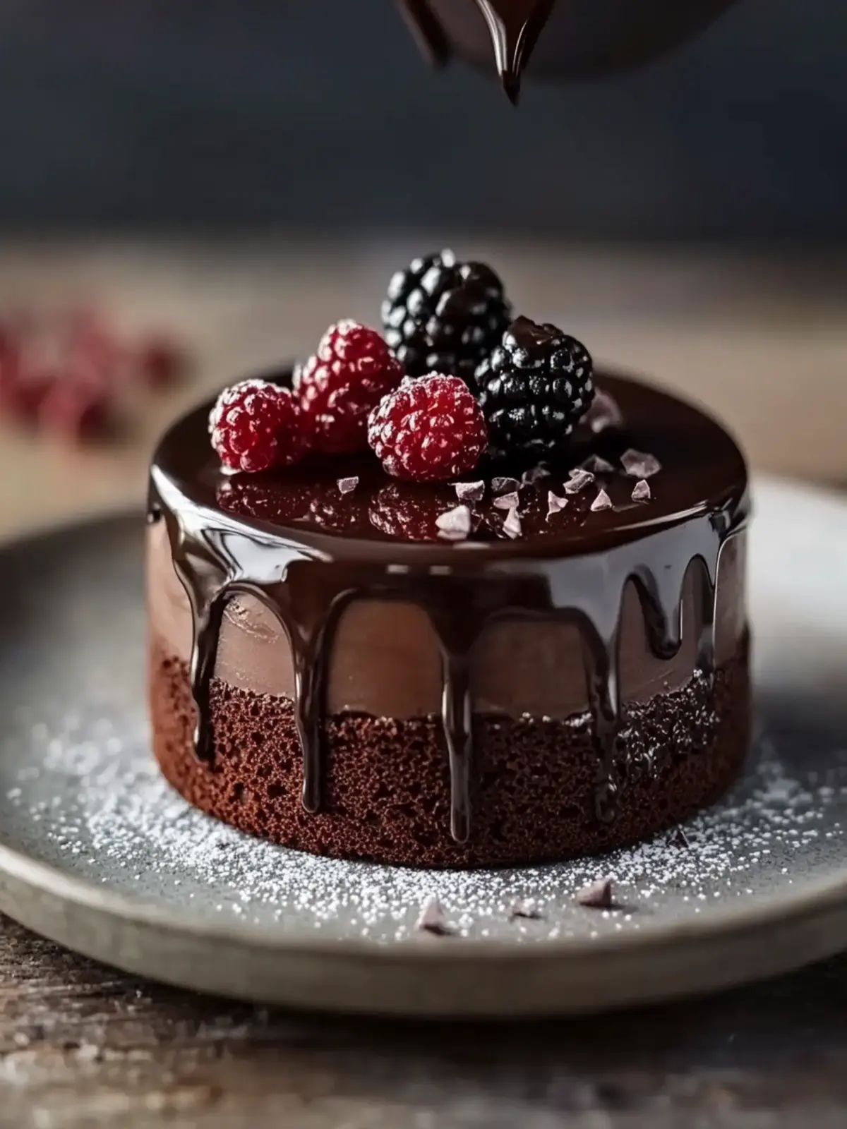 Spiegelglas Schokoladenkuchen – Der perfekte Genussmoment 4 Spiegelglas Schokoladenkuchen