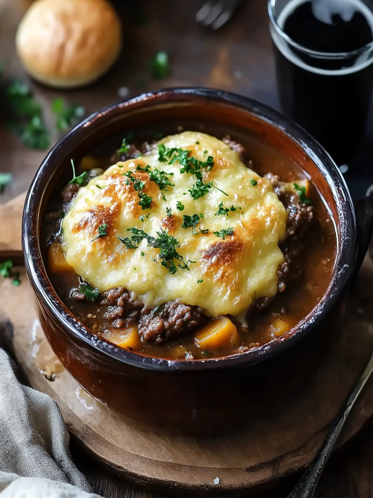 Herzhafter Guinness-Rindfleischeintopf mit Cheddar-Kräuterdumplings Genuss für kalte Tage 2 Herzhafter Guinness-Rindfleischeintopf mit Cheddar-Kräuterdumplings Genuss