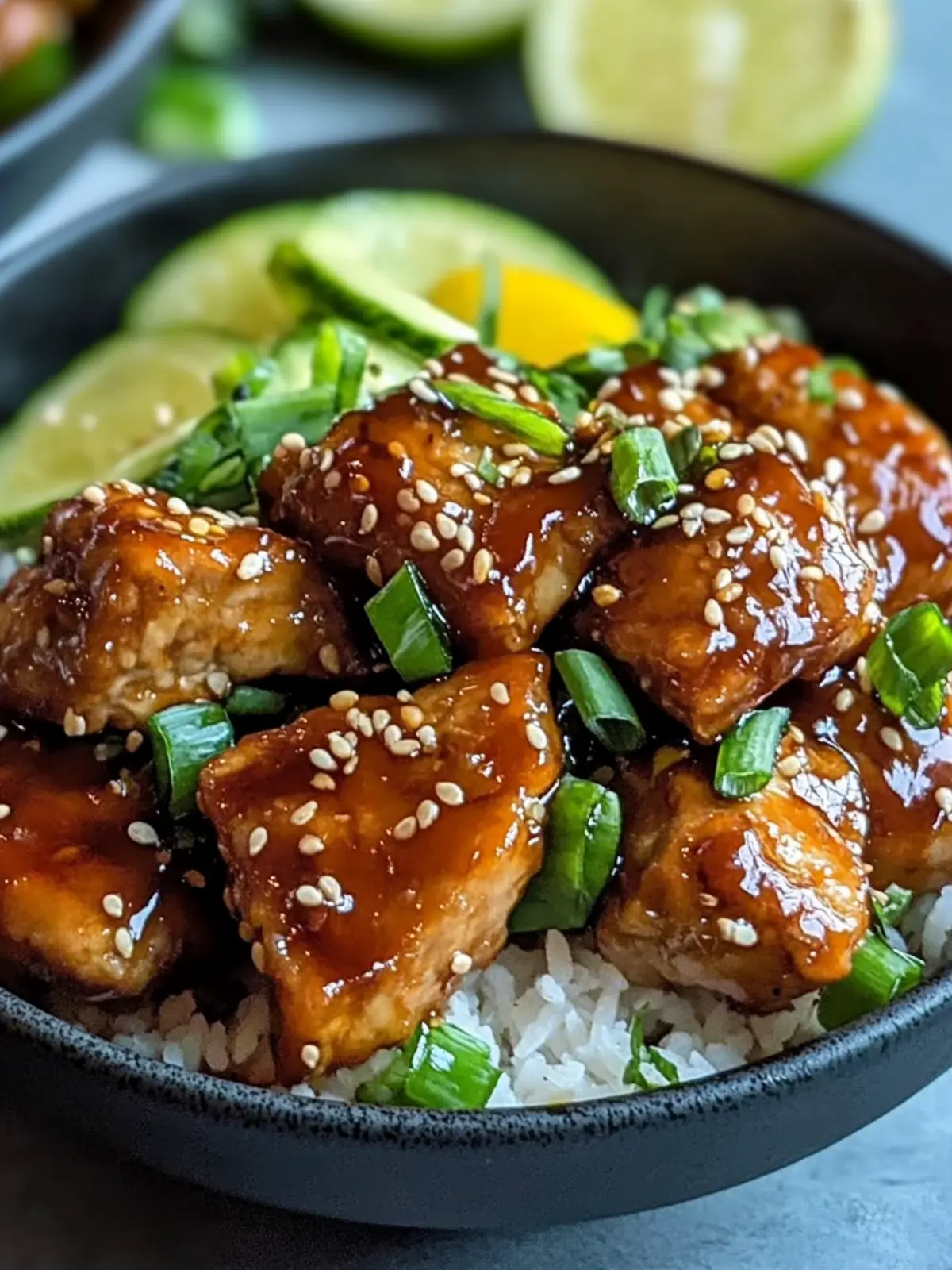 Einfache geschmackvolle Teriyaki-Hähnchen-Schalen für gesunde Mittagessen 3 Einfache geschmackvolle Teriyaki-Hähnchen-Mahlzeit Vorbereitungs-Schalen für schnelle gesunde Mittagessen