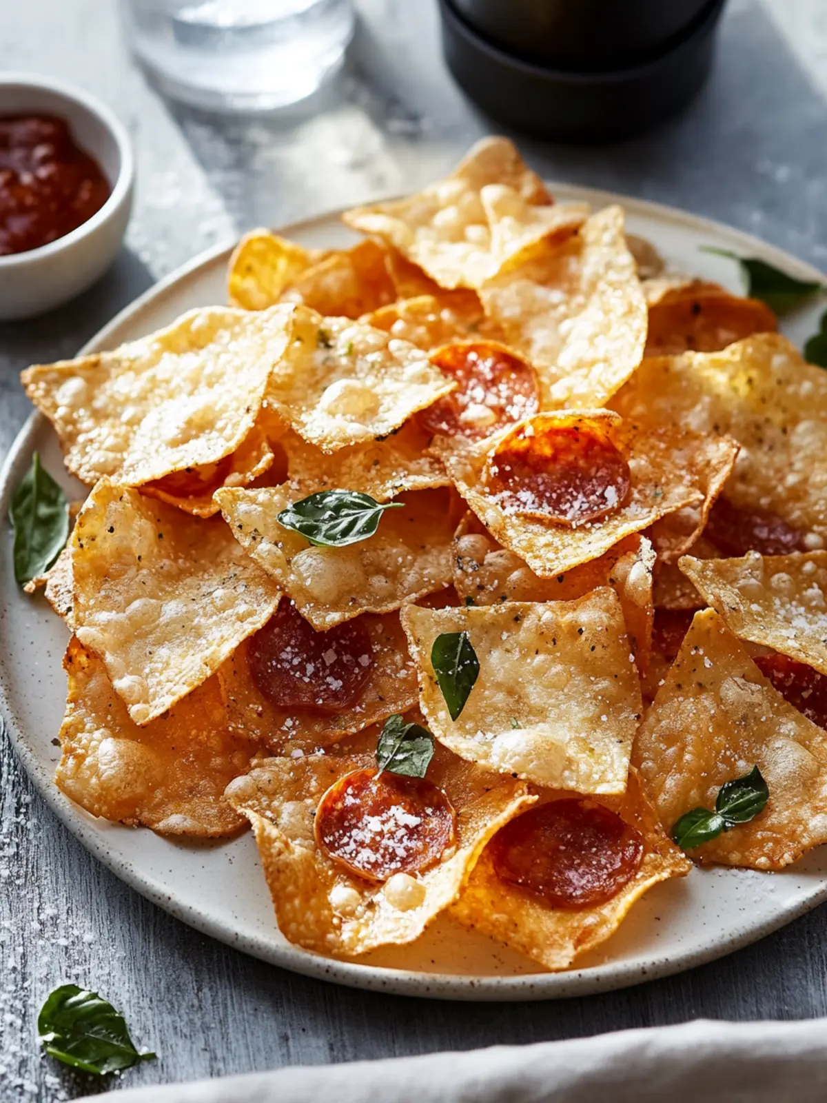 Knusprige Pizza Chips: Perfekte Party-Snacks für jeden Anlass 3 Knusprige Pizza Chips: Perfekte Party