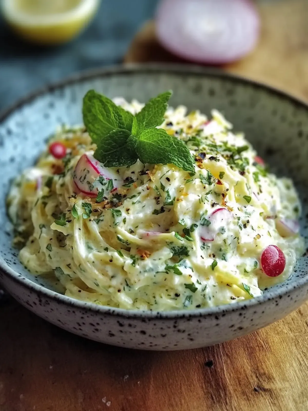 Unwiderstehlicher Sellerie-Wurzel Remoulade mit Senf-Dressing genießen 2 Unwiderstehlicher Sellerie-Wurzel Remoulade mit Senf-Dressing