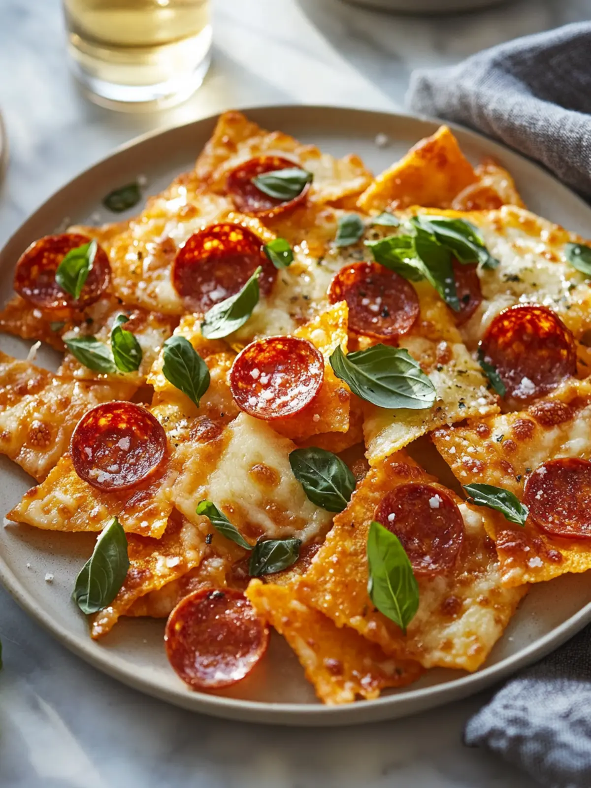 Knusprige Pizza Chips: Perfekte Party-Snacks für jeden Anlass 4 Knusprige Pizza Chips: Perfekte Party