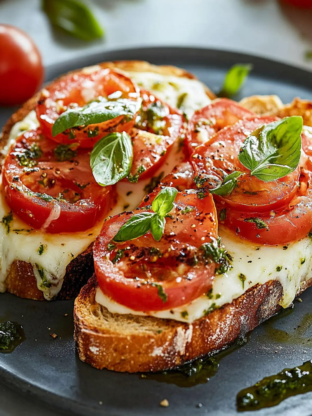 Bruschetta Gegrillter Käse: Wohltuender Genuss für Zuhause 2 Bruschetta Gegrillter Käse