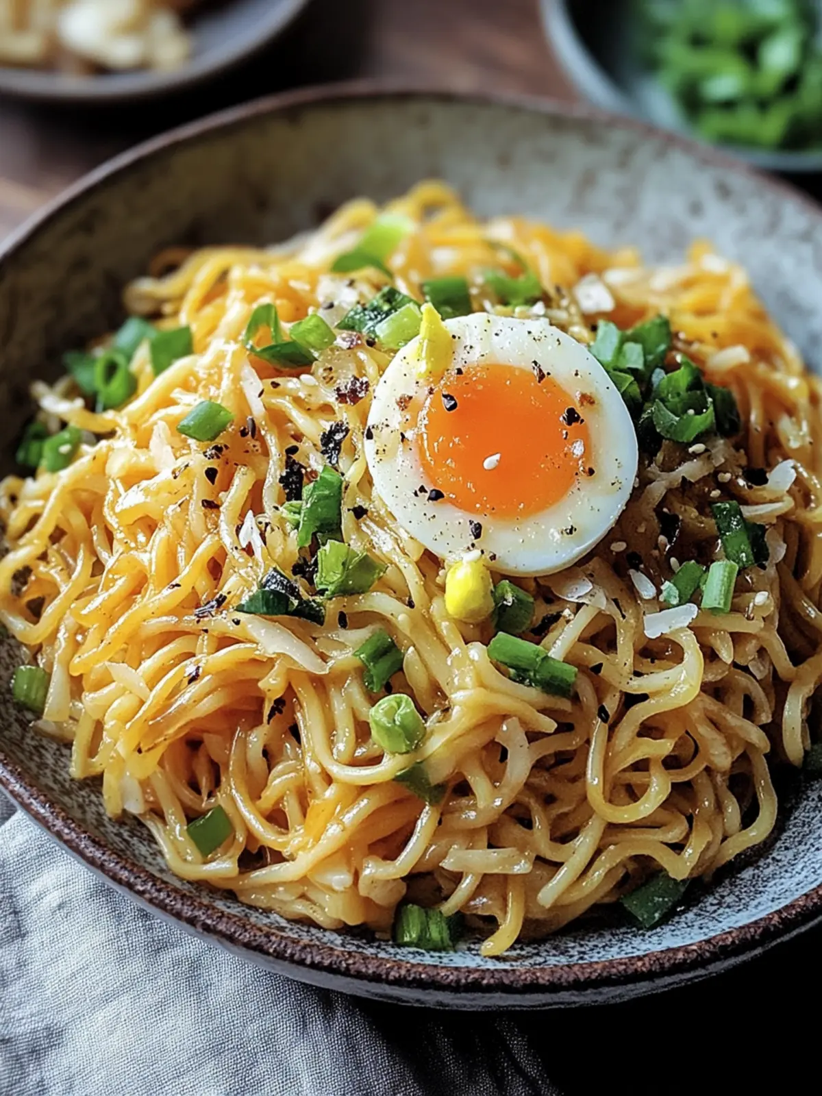 Leckere Chinesische gebratene Nudeln mit Ei für jeden Anlass 2 Chinesische gebratene Nudeln mit Ei