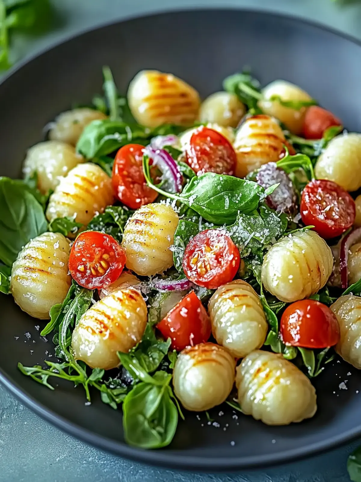 Knuspriger Gnocchi Salat – Perfekt für heiße Sommertage 3 Knuspriger Gnocchi Salat