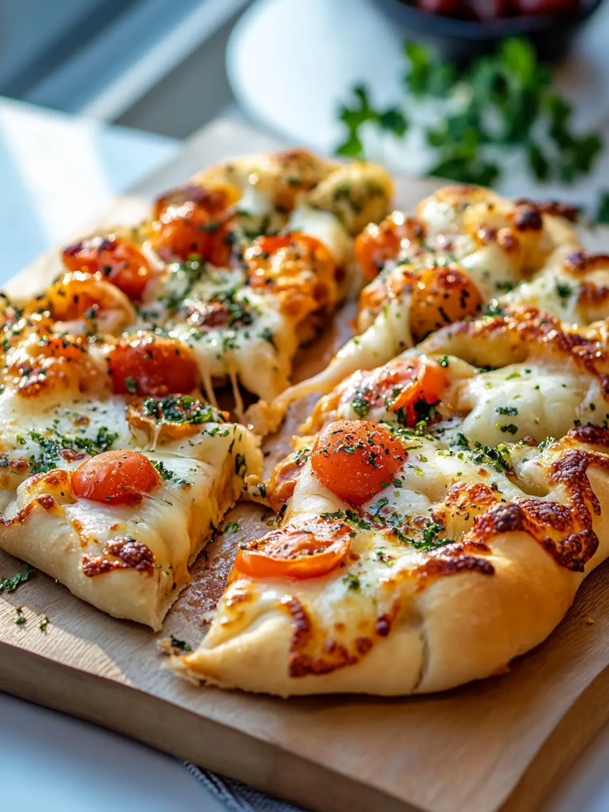 Crispy Luftfritteuse Pizza Käse Brot Twists für den Snack-Hunger 5 Crispy Luftfritteuse Pizza Käse Brot Twists