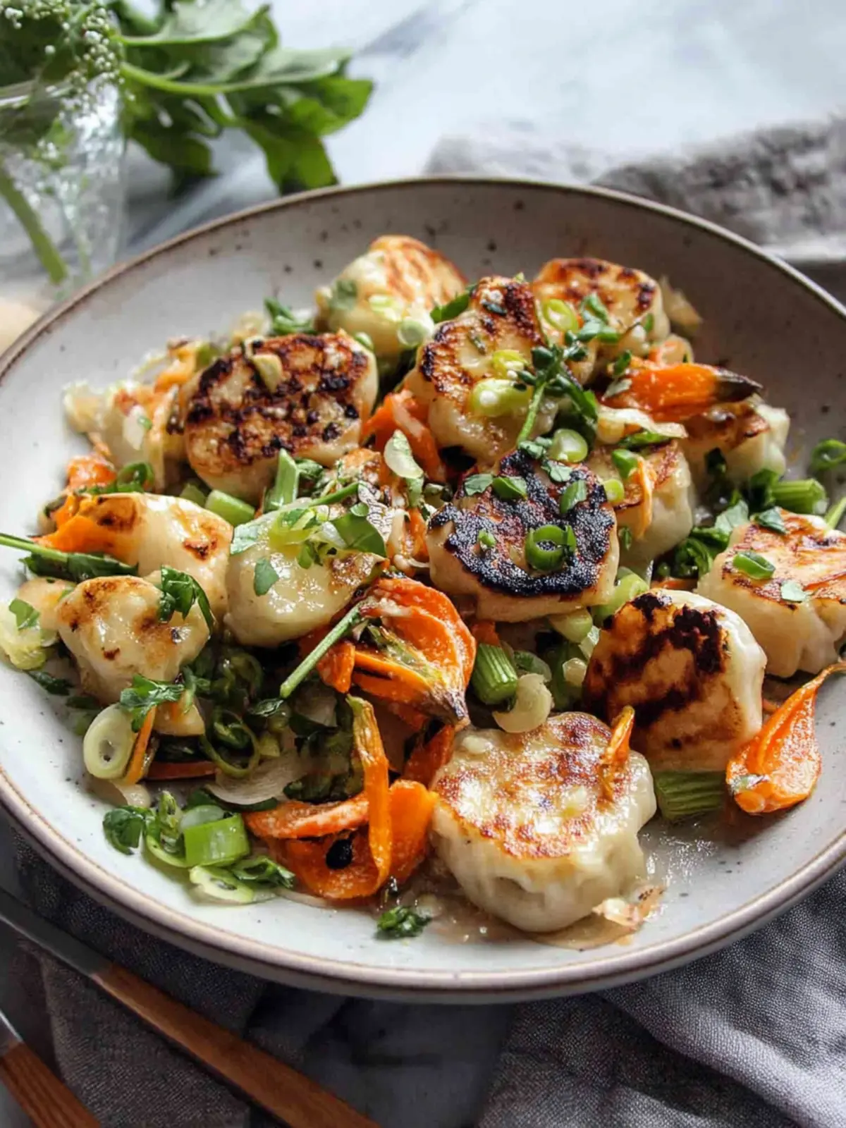 Einfache Abendessen unter der Woche: Knödel & Gemüse genießen 4 Einfache Abendessen unter der Woche mit Knödeln und Gemüse