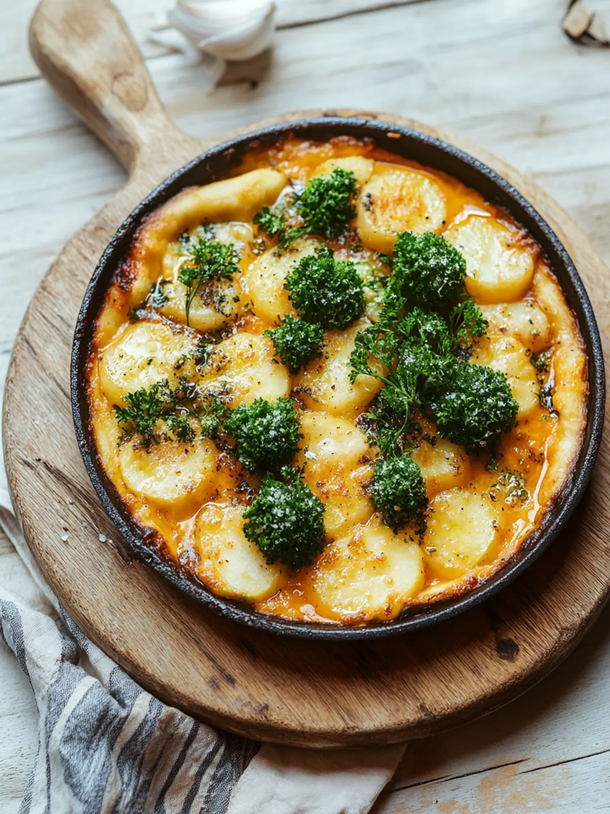 Cremige Brokkoli- und Kartoffelpfanne – Schnell und Lecker 3 Cremige Brokkoli- und Kartoffelpfanne - Schnelles Gericht