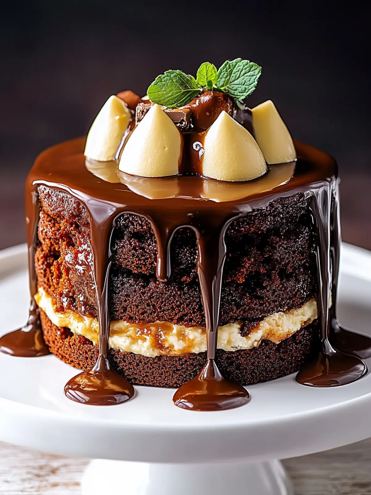 Schokoladenkaramell-Dumpcake – Einfach und unwiderstehlich lecker 4 Schokoladenkaramell-Dumpcake