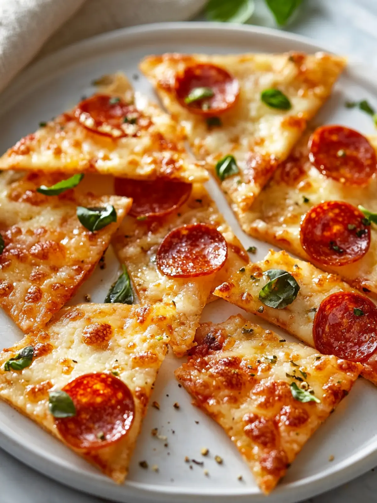 Knusprige Pizza Chips: Perfekte Party-Snacks für jeden Anlass 5 Knusprige Pizza Chips: Perfekte Party