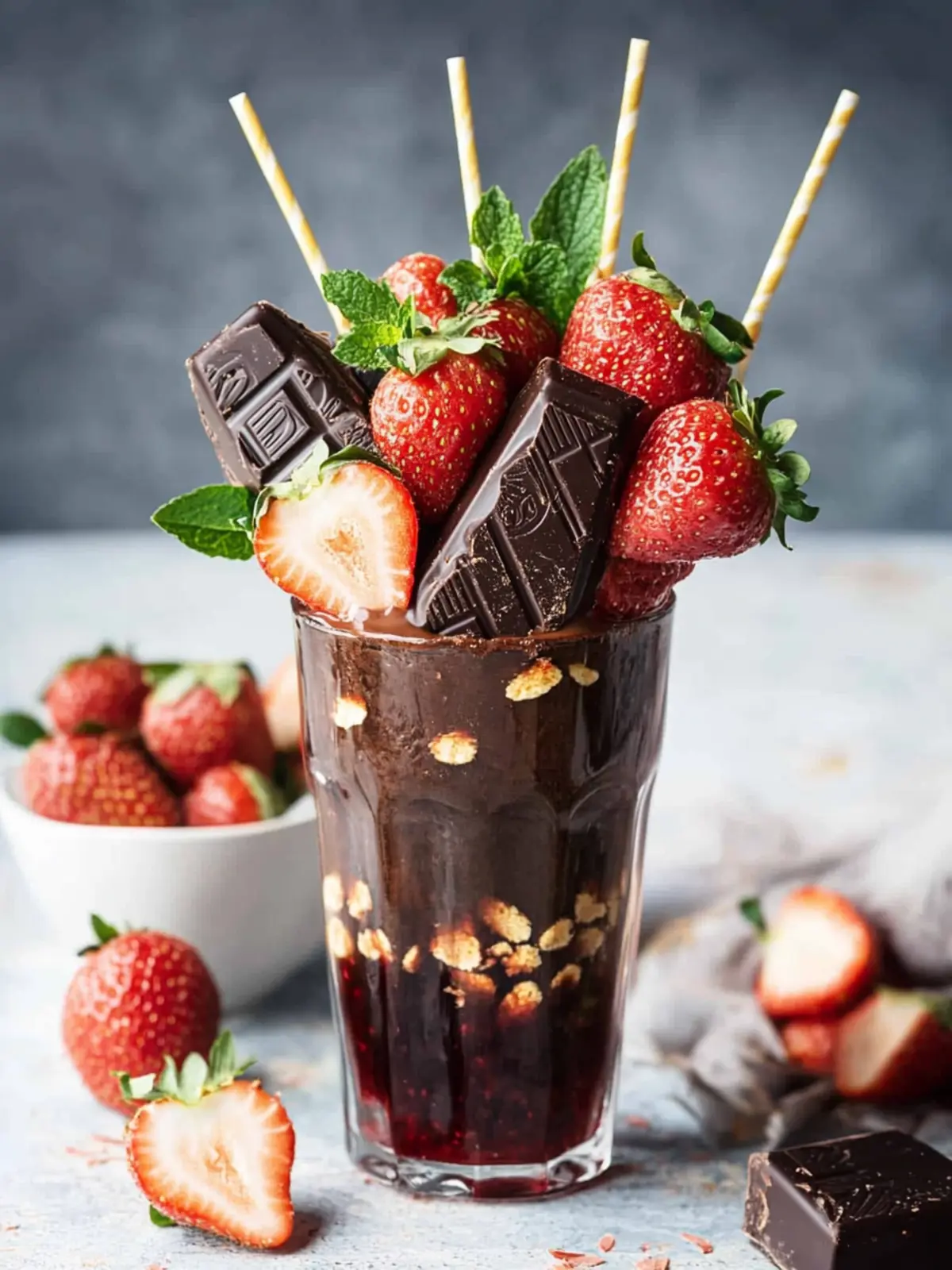 Schokoladen-Erdbeerenstrauß: Süße Überraschung für jeden Anlass 5 Schokoladen-Erdbeerenstrauß