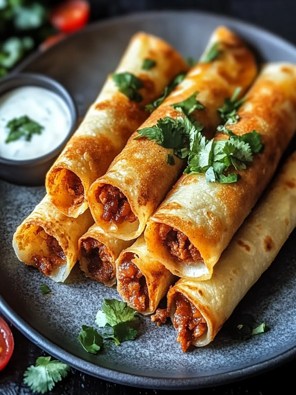 Rindfleisch-Taquitos: Einfach und Knusprig für den Snack-Hunger 2 Rindfleisch-Taquitos: Einfach und Knusprig genießen