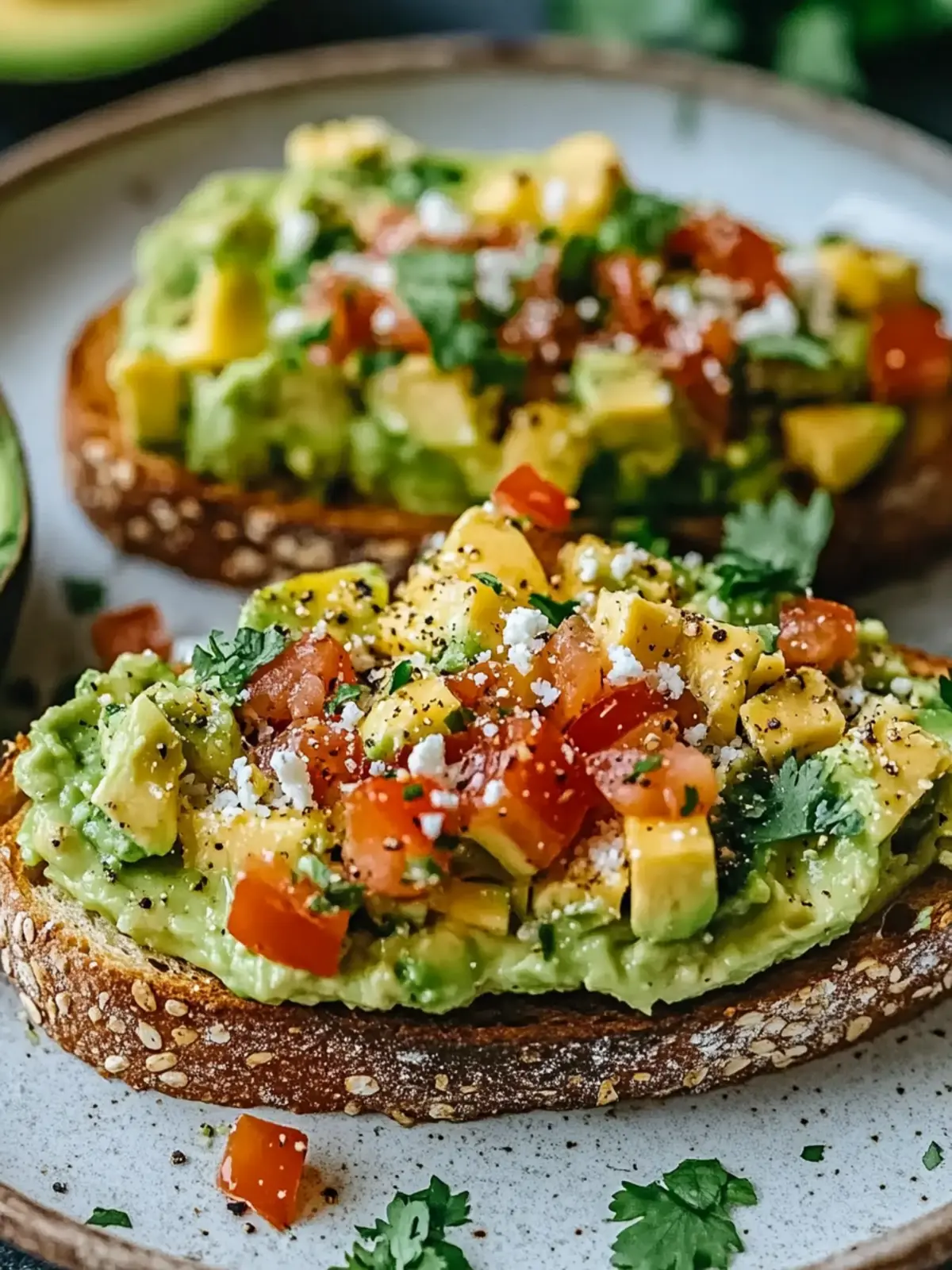 Köstlicher mexikanischer Straßenmais Avocado-Toast für jeden Tag 2 Mexikanischer Straßenmais Avocado-Toast