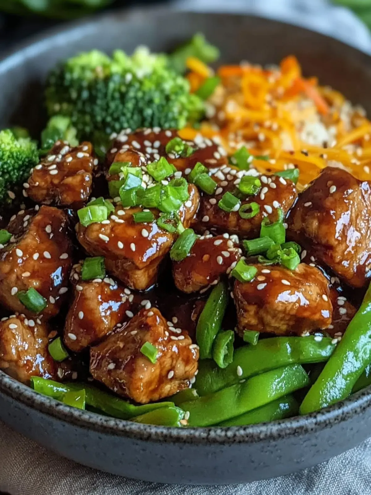 Einfache geschmackvolle Teriyaki-Hähnchen-Schalen für gesunde Mittagessen 2 Einfache geschmackvolle Teriyaki-Hähnchen-Mahlzeit Vorbereitungs-Schalen für schnelle gesunde Mittagessen