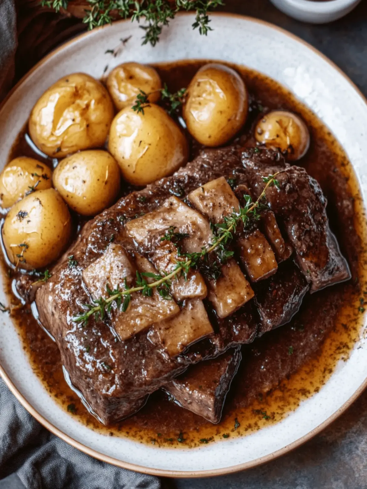 Sauerbraten Geheimnis: Zarter deutscher Schmorbraten entdecken 2 Sauerbraten