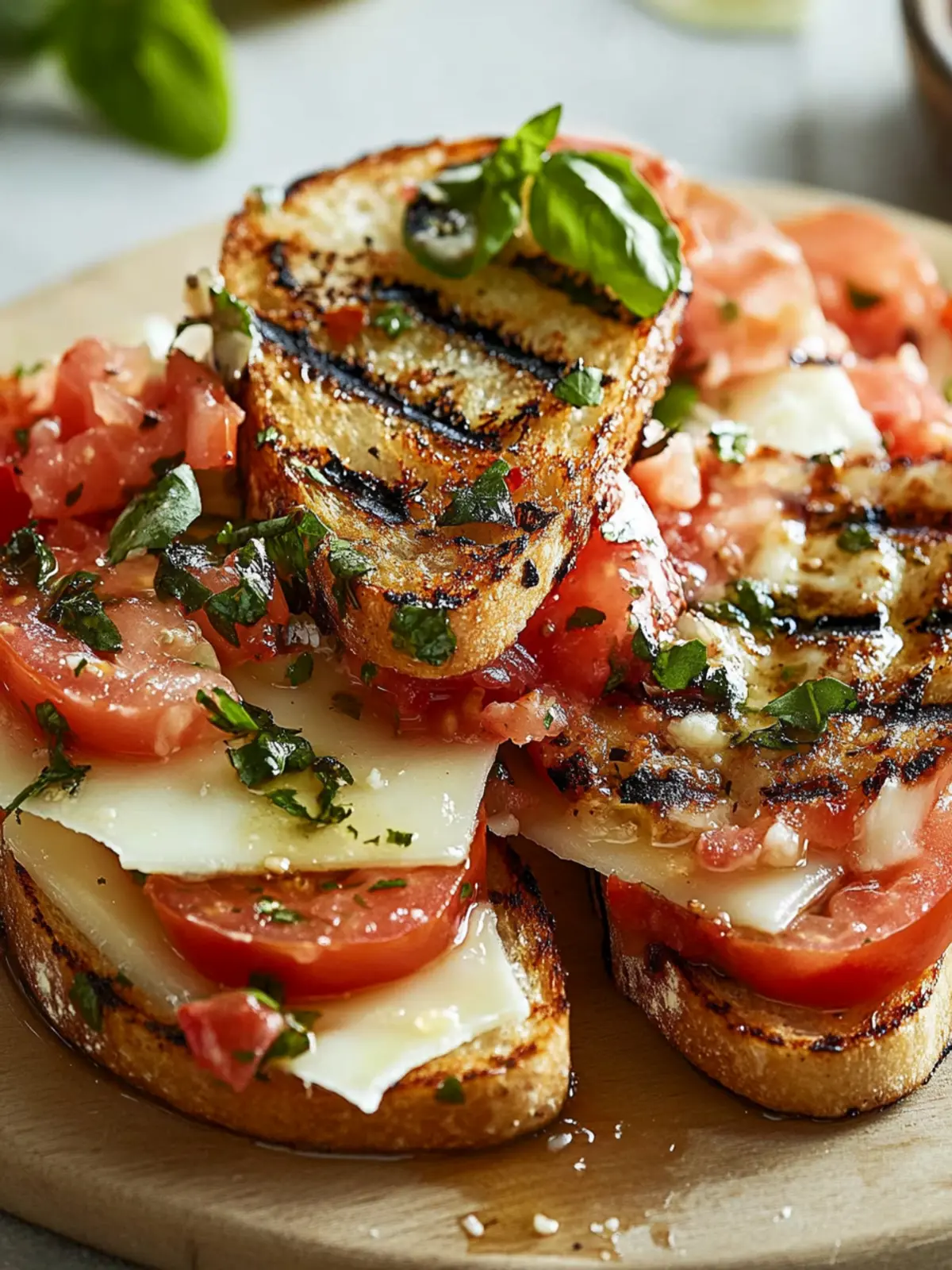 Bruschetta Gegrillter Käse: Wohltuender Genuss für Zuhause 4 Bruschetta Gegrillter Käse