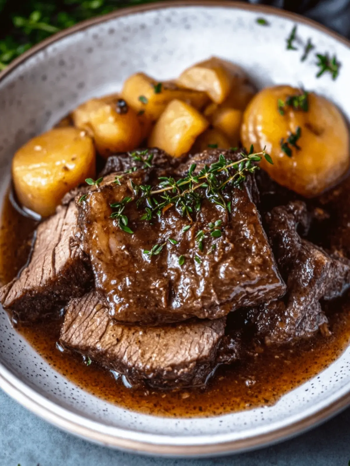 Sauerbraten Geheimnis: Zarter deutscher Schmorbraten entdecken 5 Sauerbraten