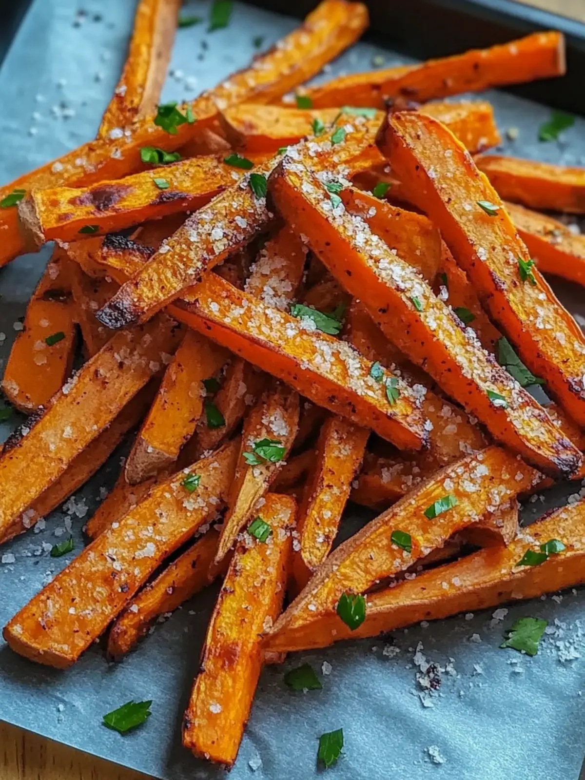 Crispy Sweet Potato Fries from the Oven