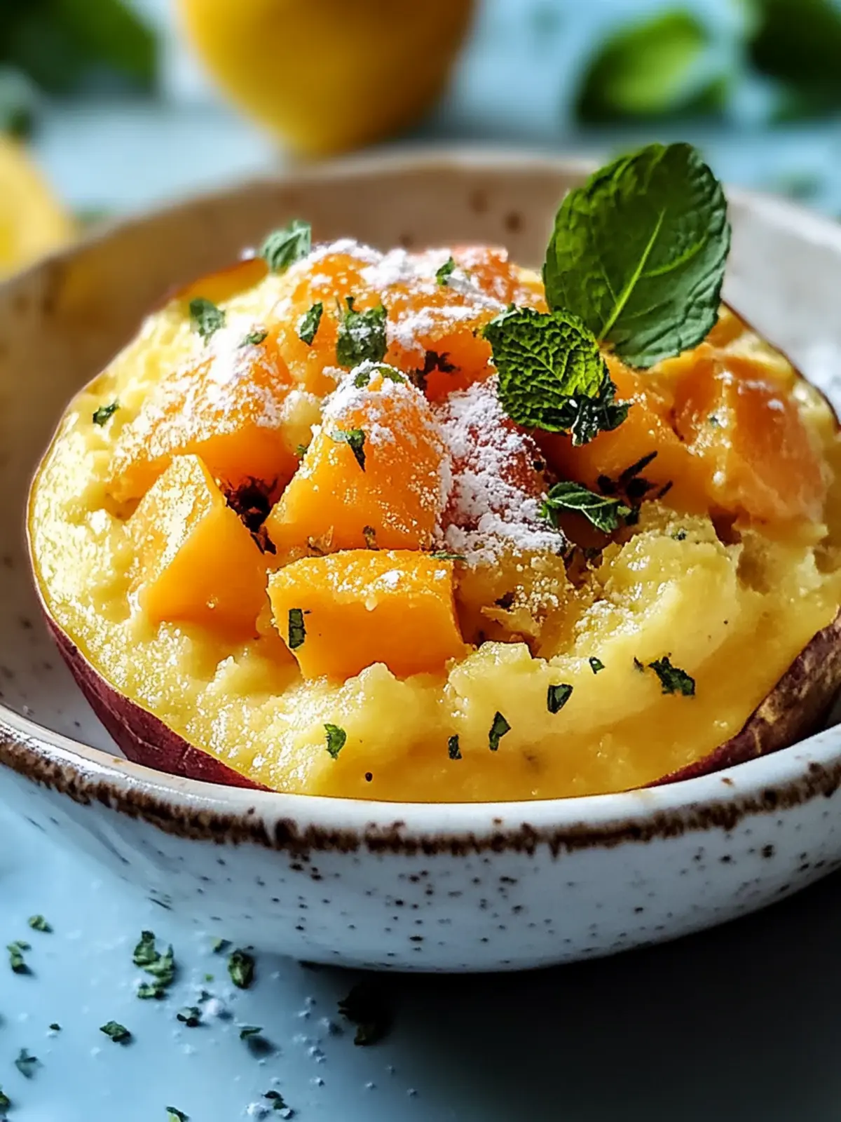 Gebackene Süßkartoffeln: Gesund und vielseitig genießen 4 gebackene Süßkartoffeln