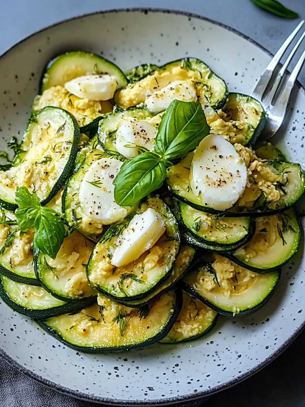 Zucchini mit Ei - Schnelle und gesunde Genussmomente 4 Zucchini mit Ei