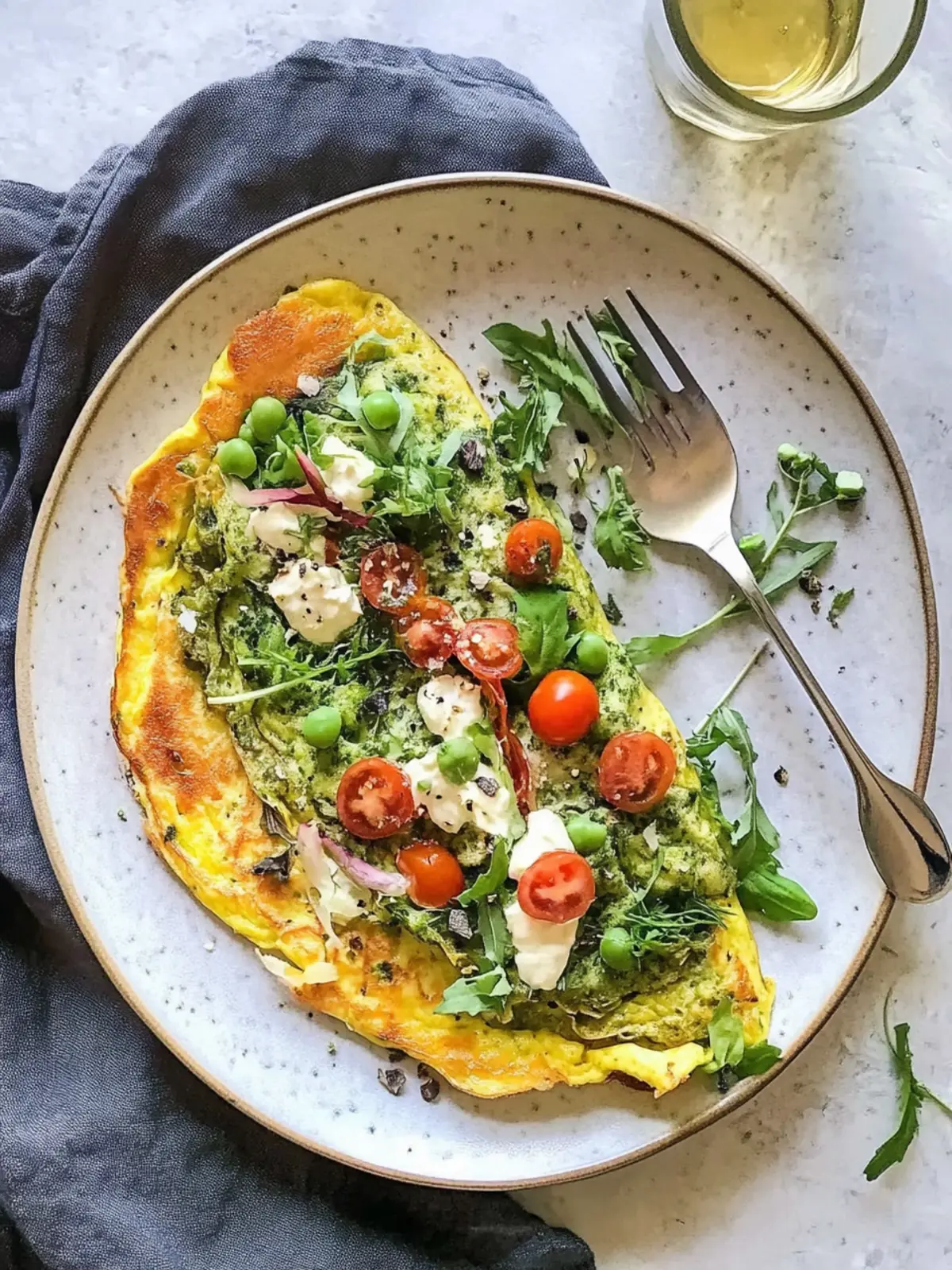 Keto Frühlingsomelett – Der perfekte Start in den Tag 3 Keto Frühlingsomelett